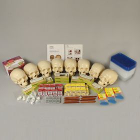 KIMSeattle Forensic Facial Reconstruction 8-Station Lab Kit