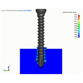 ENDPOINT, Virtual Mechanical Test, Grade 20 Axial Pullout Strength