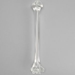 Humerus with 9.5 mm Canal, Solid Clear Plastic