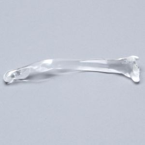 Clavicle, Solid Clear Plastic