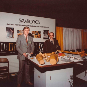 Sawbones has exhibited at every AAOS Annual Meeting since the late 1970's, and we look forward to many more to come! My, how things have changed. See you all next week! #AAOS2023 #AAOSMemories