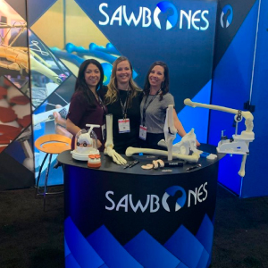 It’s the last day at #aaos2023. Don’t miss out! Come see us in booth 1443. #Sawbones #aaos23