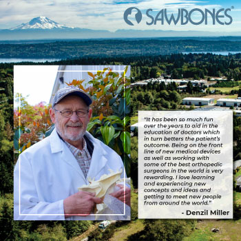 Sawbones Team Spotlight Denzil Miller